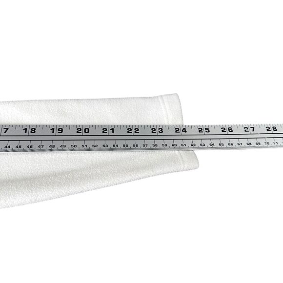 Dudley Stephens Fleece Sweaters Women's Medium White Cobble Hill Turtleneck - Picture 9 of 10